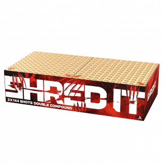Lesli Shred it Showbox mit 2x 144 Schuss