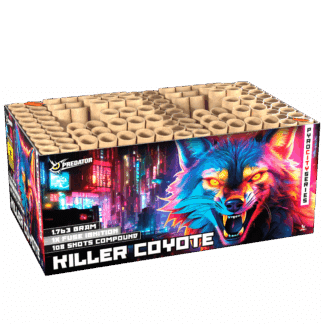 Lesli Killer Coyote mit 108 Schuss
