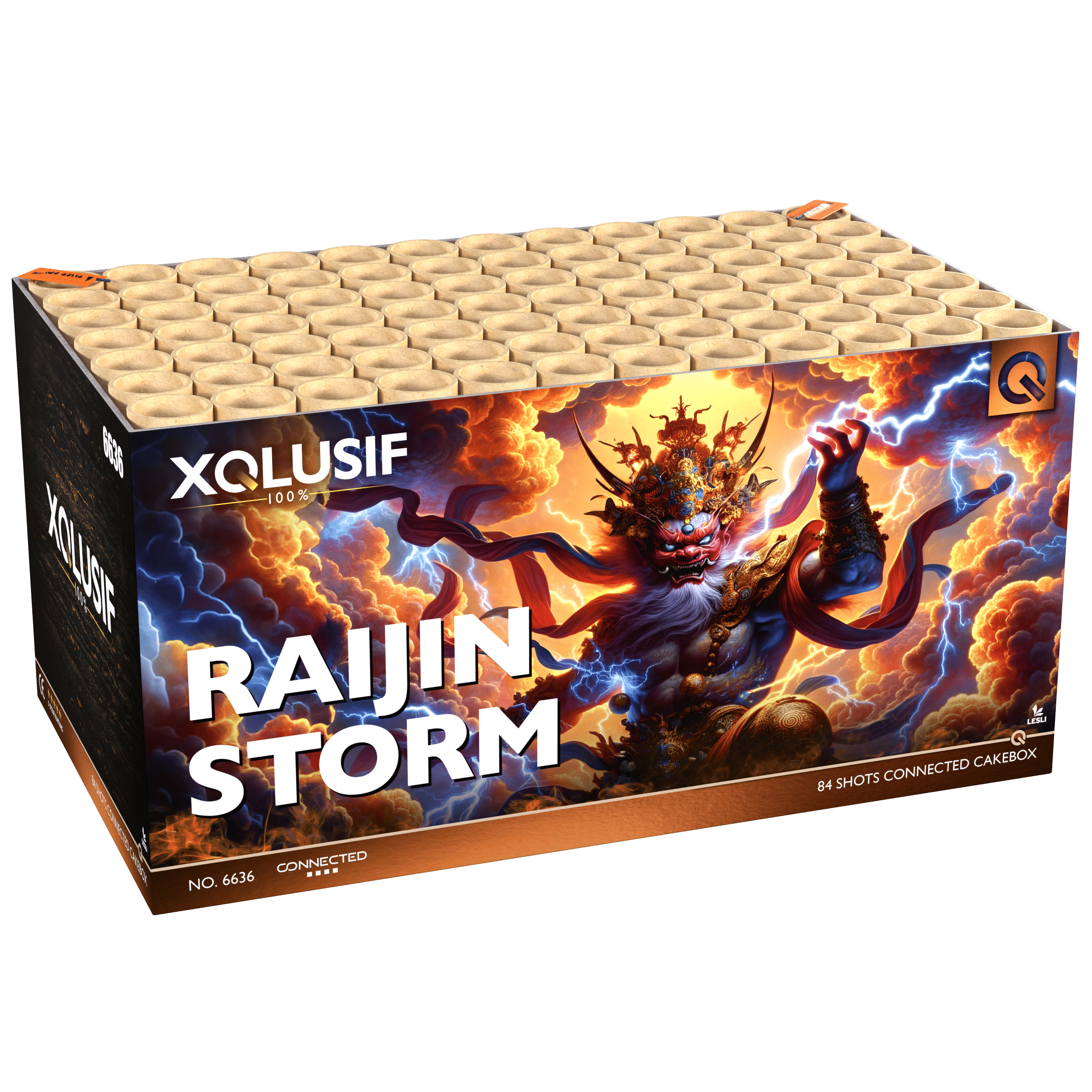 Lesli Raijin Storm Box mit 84 Schuss